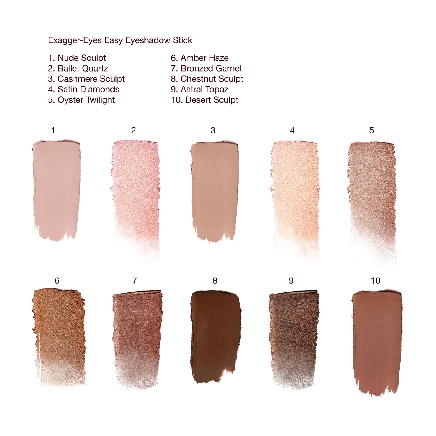 An arm swatch of Charlotte Tilbury Exagger-Eyes Waterproof Eyeshadow Stick