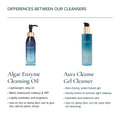 Lifestyle image of Mara Aura Cleanse Foaming Gel Cleanser