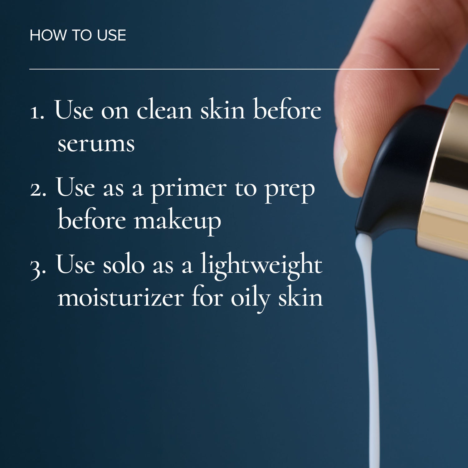 Lifestyle image of Mara Pearl Peptide Glaze Hydrating Facial Essence