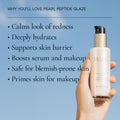 Lifestyle image of Mara Pearl Peptide Glaze Hydrating Facial Essence