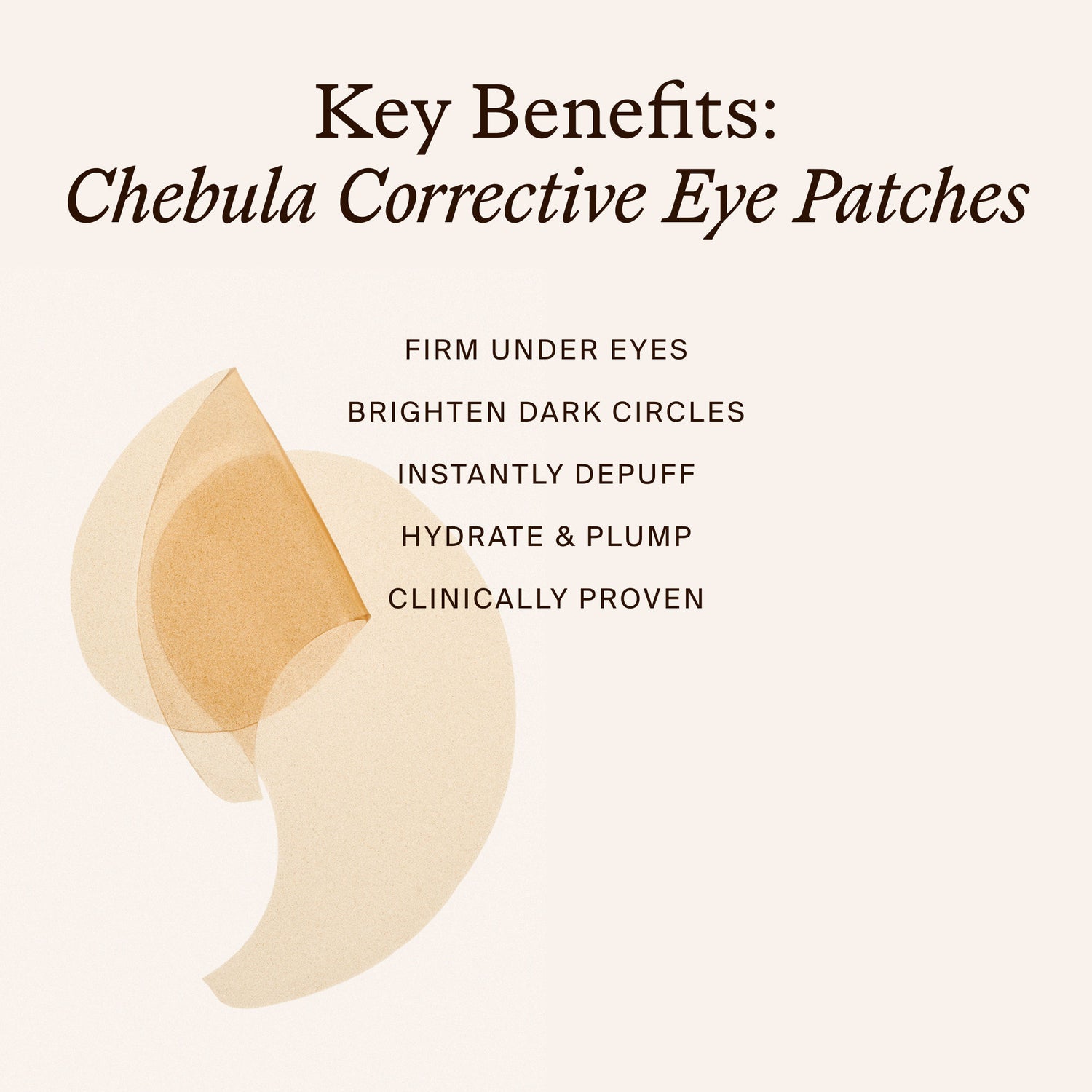 Lifestyle image of True Botanicals Chebula Multi-Corrective Eye Patches