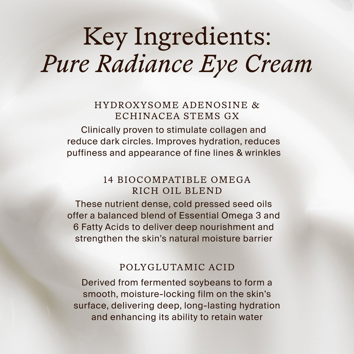 Lifestyle image of True Botanicals Pure Radiance Supreme Eye Cream