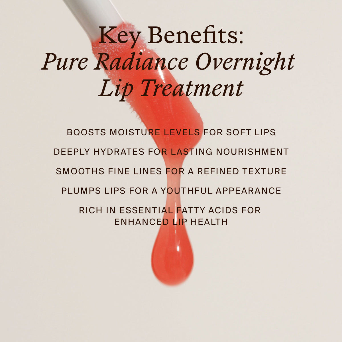 Lifestyle image of True Botanicals Pure Radiance Overnight Lip Treatment