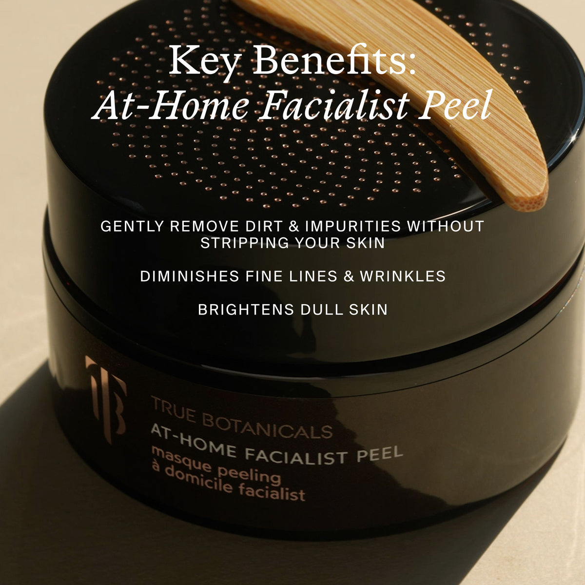 Lifestyle image of True Botanicals At-Home Facialist Peel
