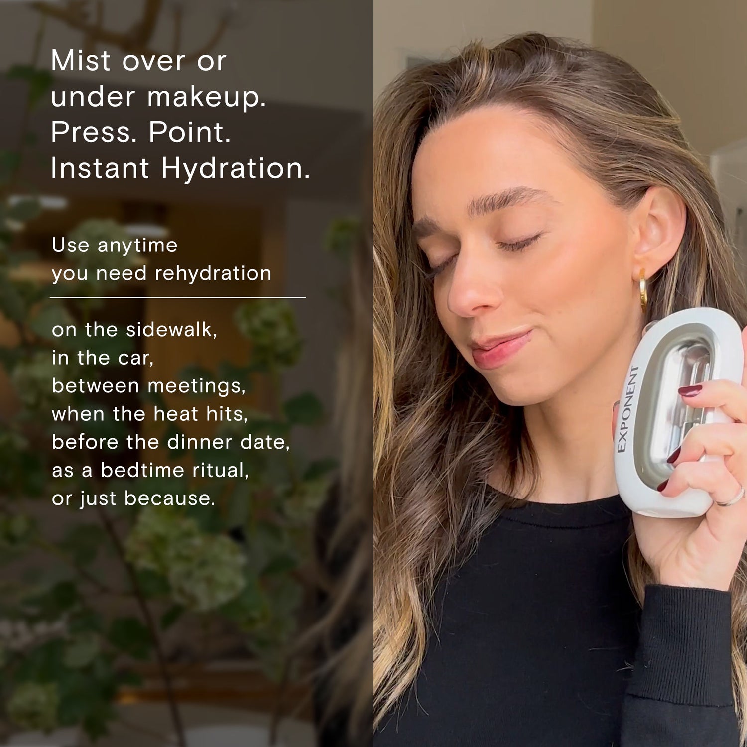 Model image of Exponent HydroGlow Oxygen Ionizer Hyaluronic Acid Refill
