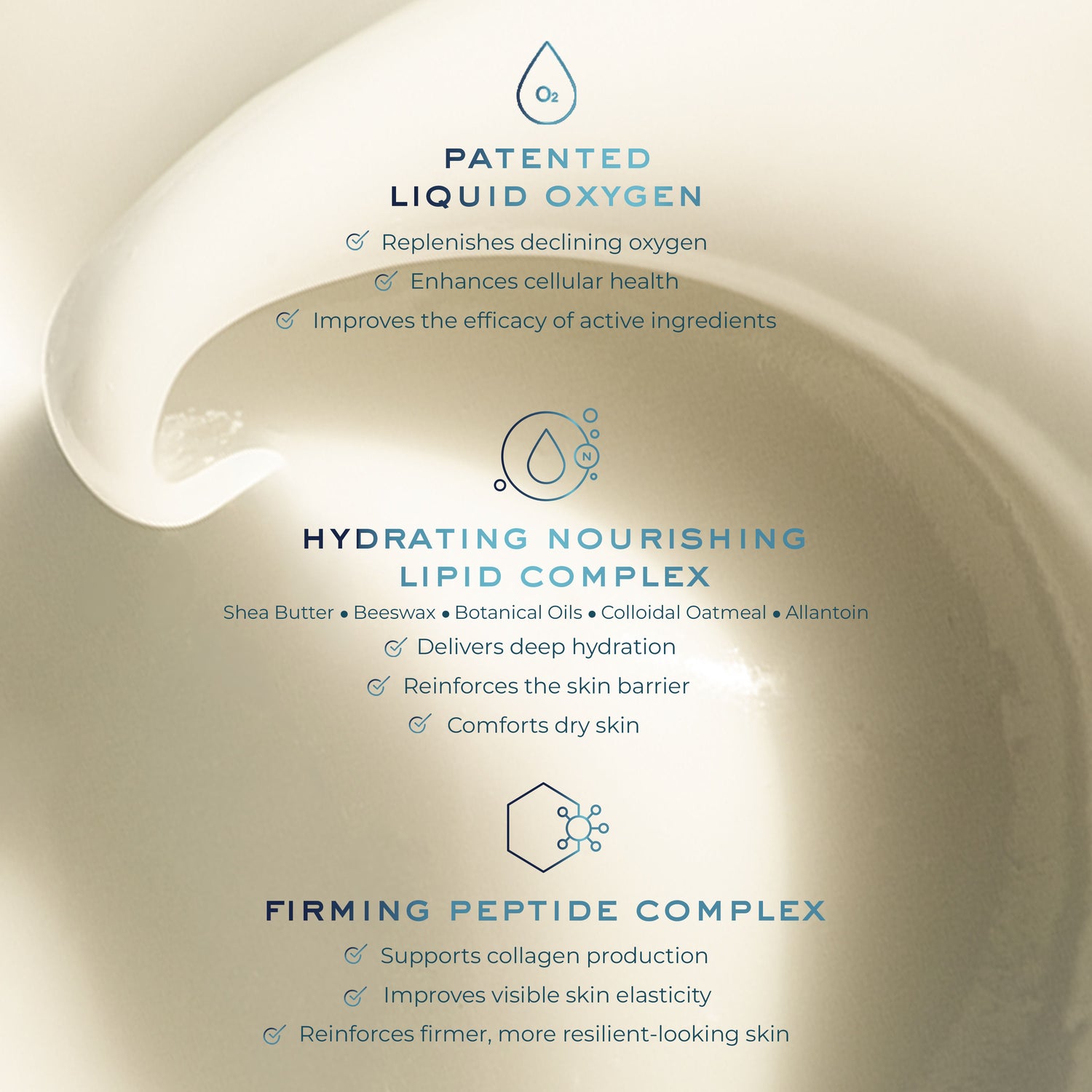 Lifestyle image of Element Eight O₂ Tranexamic Acid Depigment Nourish Body Cream