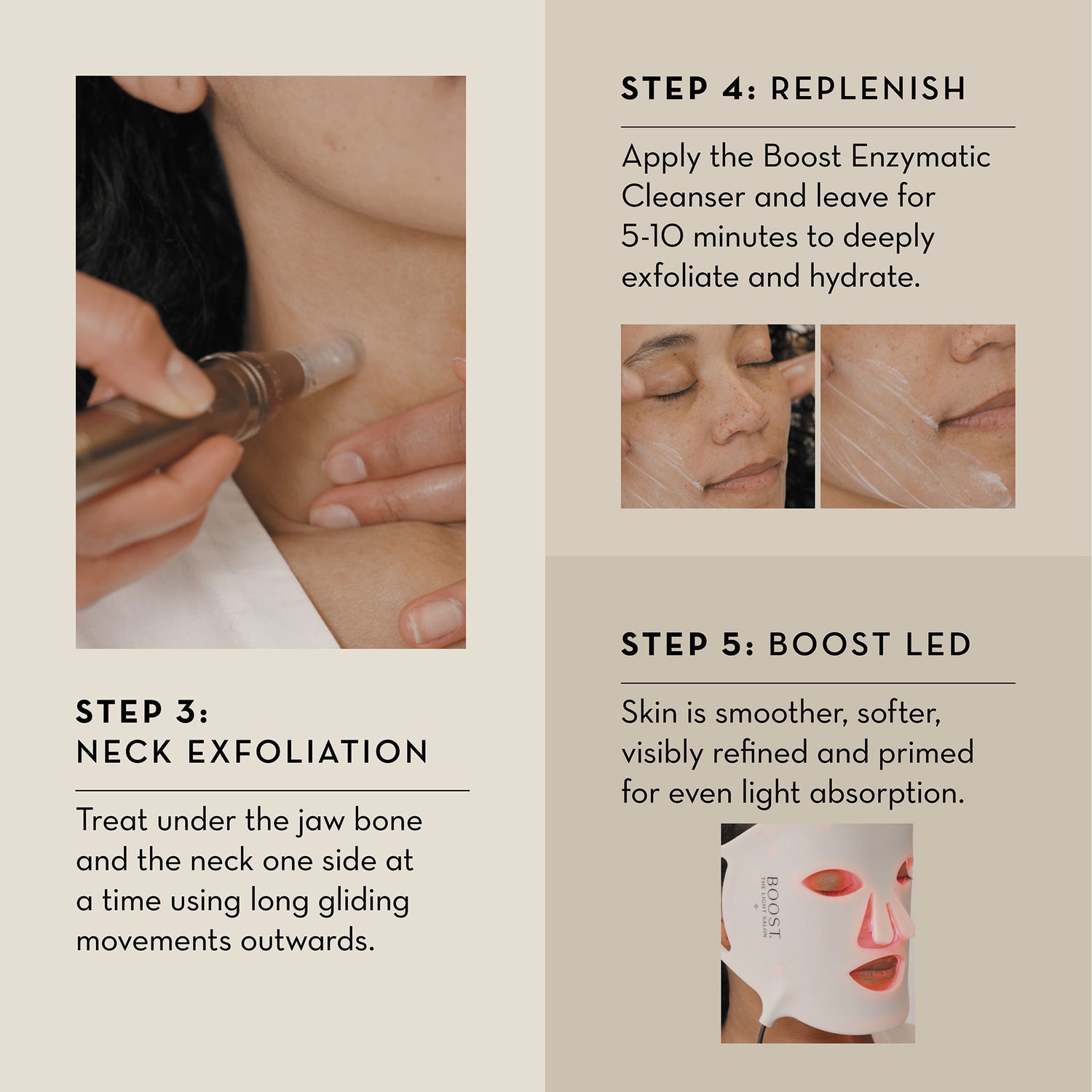 Lifestyle image of The Light Salon Boost Nano-Dermabrasion & Nano-Infusion Pen