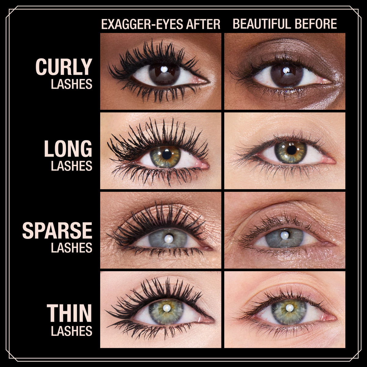 Information related to Charlotte Tilbury Exagger-Eyes Volume Mascara Kit (Limited Edition)