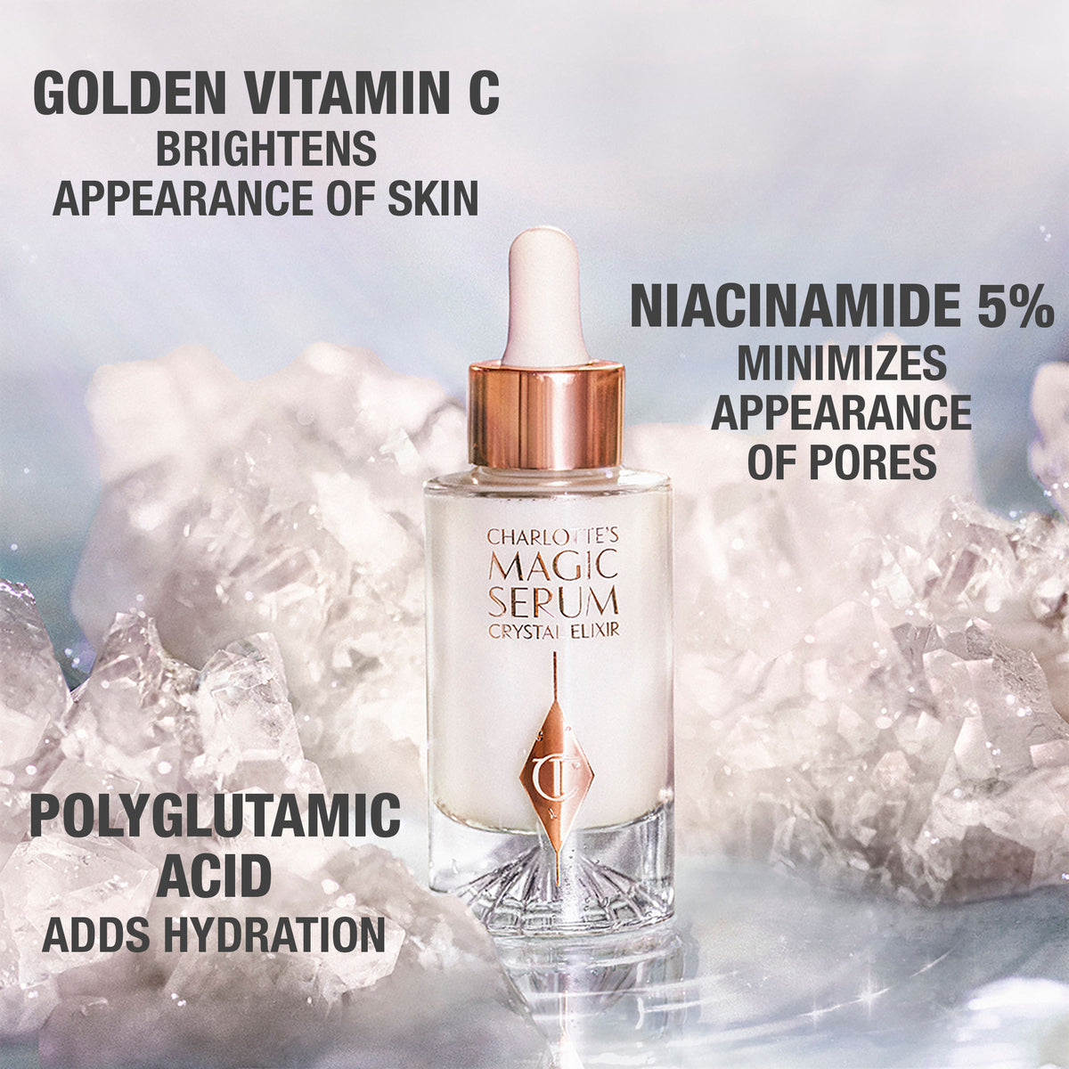 Lifestyle image of Charlotte Tilbury Charlotte's Magic Hydration Revival Routine (Limited Edition)