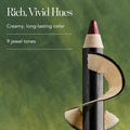 Lifestyle image of Chantecaille Luster Glide Eyeliner Garnet