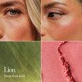 Model image of Chantecaille Cheek Shade Lion Pride