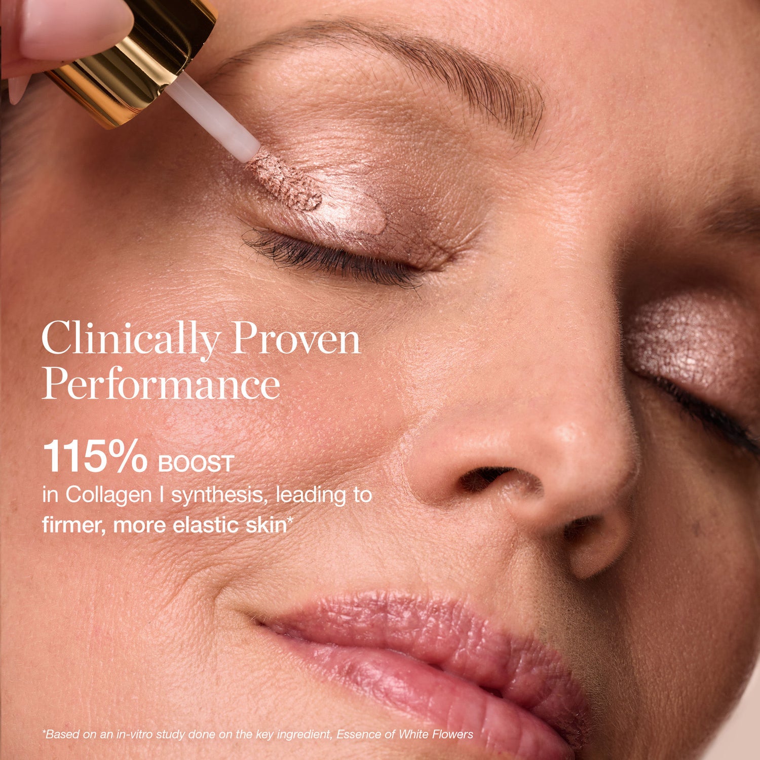Lifestyle image of Ogee Lid Sculpt Liquid Eyeshadow