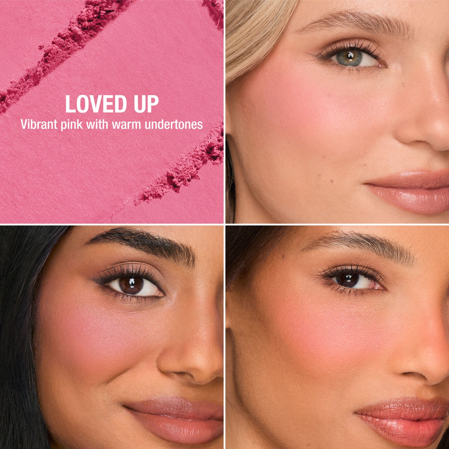 Before and after results of using   variant: Loved Up
