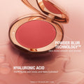 Lifestyle image of Charlotte Tilbury Airbrush Powder Blush Blur