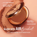 Lifestyle image of Charlotte Tilbury Airbrush Powder Blush Blur