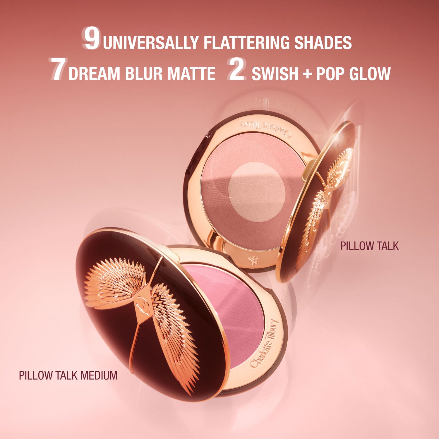 Lifestyle image of Charlotte Tilbury Airbrush Powder Blush Blur