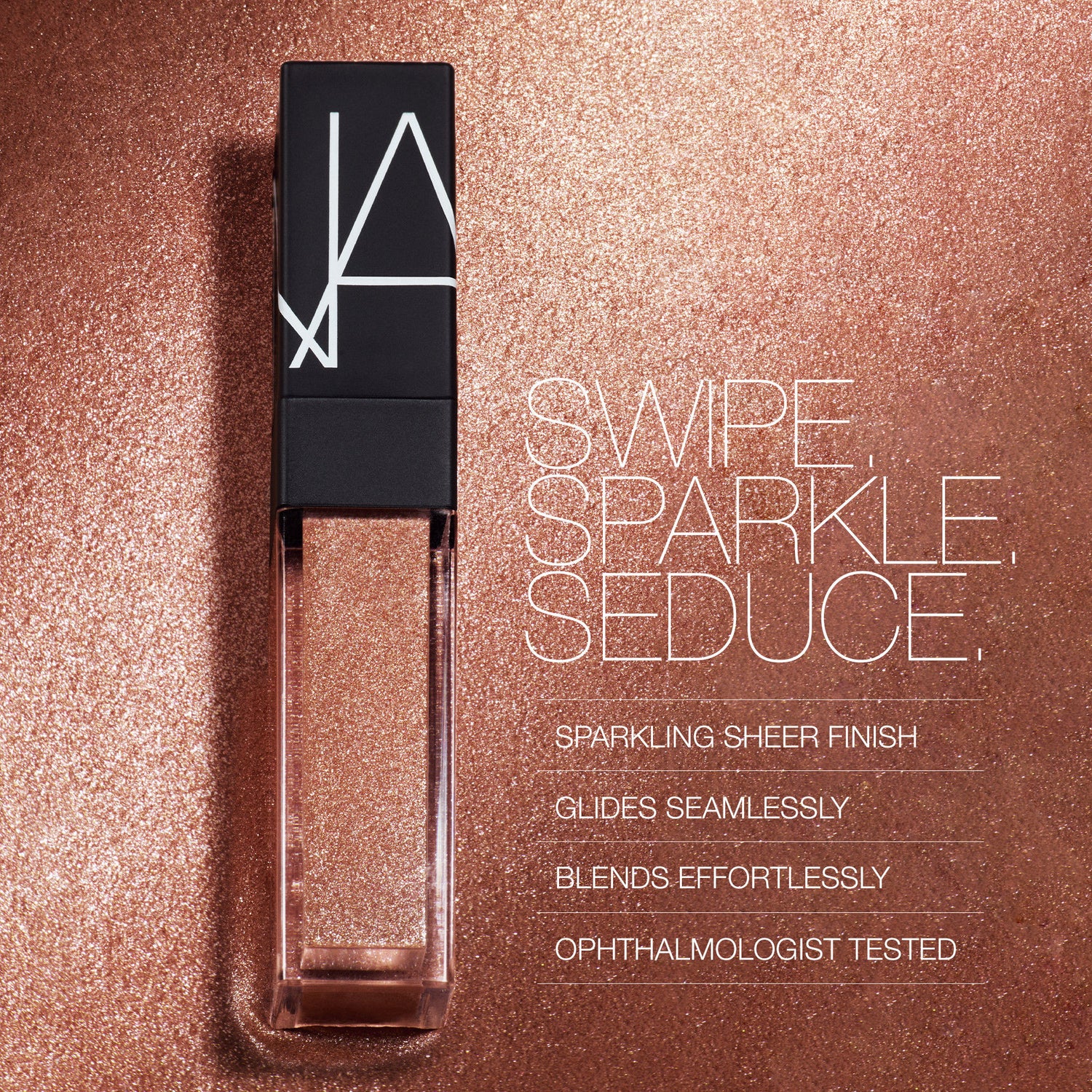 Lifestyle image of Nars Sparkling Seduction Liquid Eyeshadow