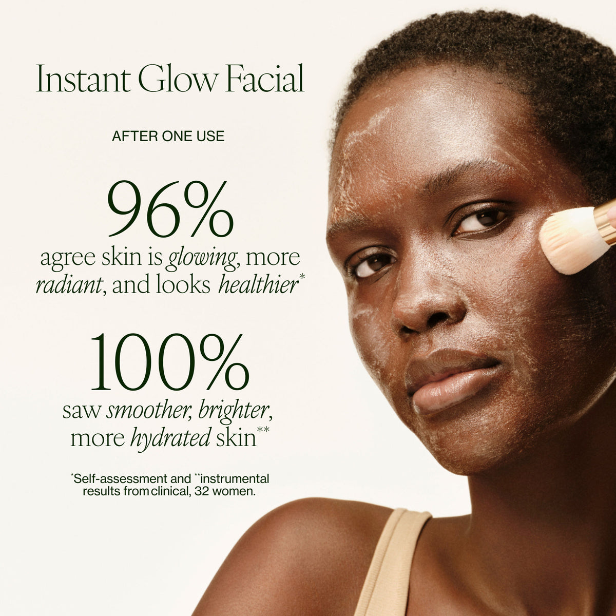 Lifestyle image of Tata Harper Instant Glow Facial (Limited Edition)