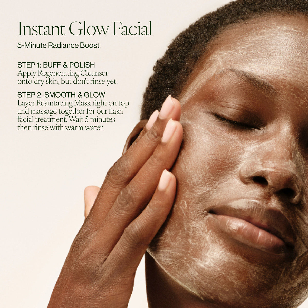 Lifestyle image of Tata Harper Resurfacing Mask Ornament (Limited Edition)