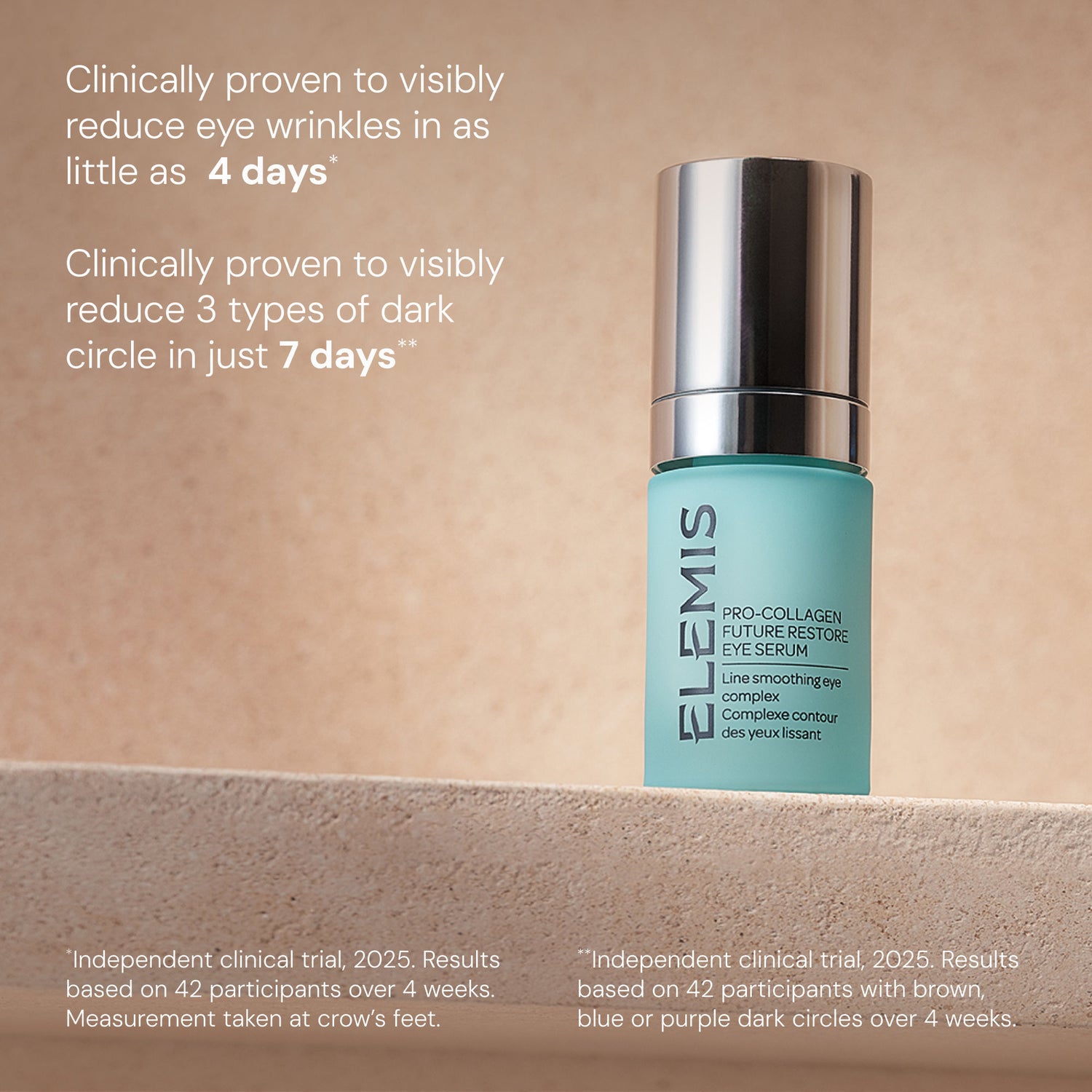 Lifestyle image of Elemis Pro-Collagen Future Restore Eye Serum