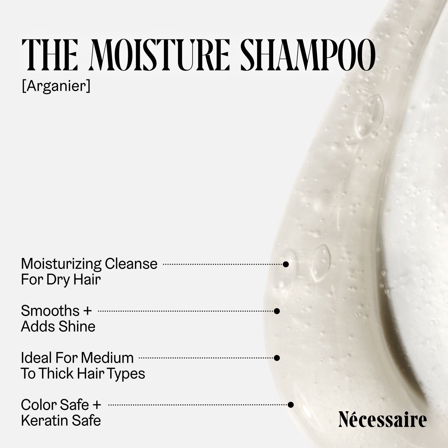 Lifestyle image of Nécessaire The Moisture Shampoo