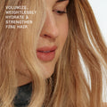 Lifestyle image of Olaplex No.5Fine Bond Maintenance Lightweight Volumizing Conditioner