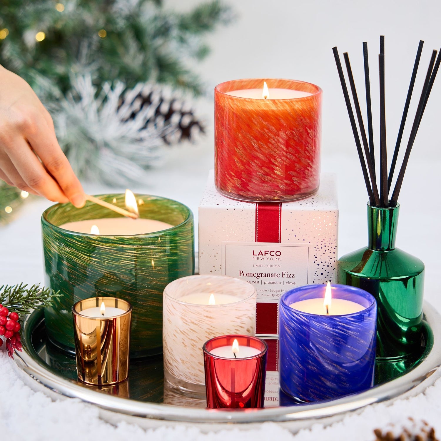 Image of product in the same collection as Lafco White Maple Bourbon Candle (Limited Edition)