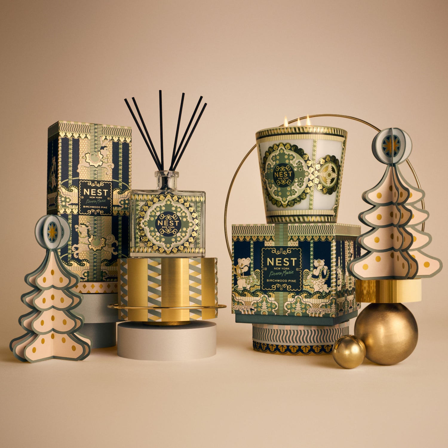 Image of product in the same collection as Nest New York Nest New York x Pierre Marie Birchwood Pine Reed Diffuser