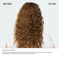 Before and after results of using Olaplex N°5Curl Bond Shaper Hydrating Curl Conditioner