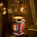 Lifestyle image of Glasshouse Fragrances Kyoto In Bloom Candle & Spinning Carousel (Limited Edition)