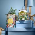 Lifestyle image of Glasshouse Fragrances White Christmas Triple Scented Candle (Limited Edition)