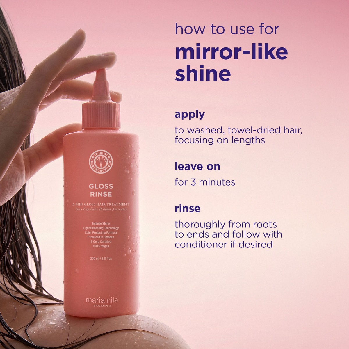 Information related to Maria Nila Mirror Gloss Rinse