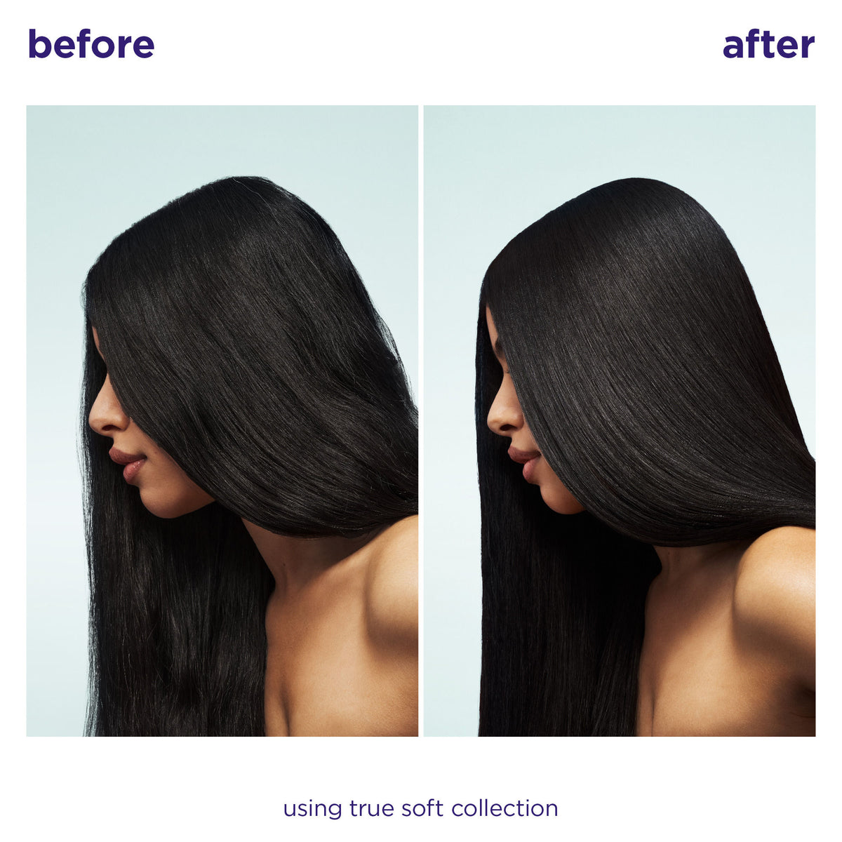 Before and after results of using Maria Nila True Soft Beauty Box (Limited Edition)