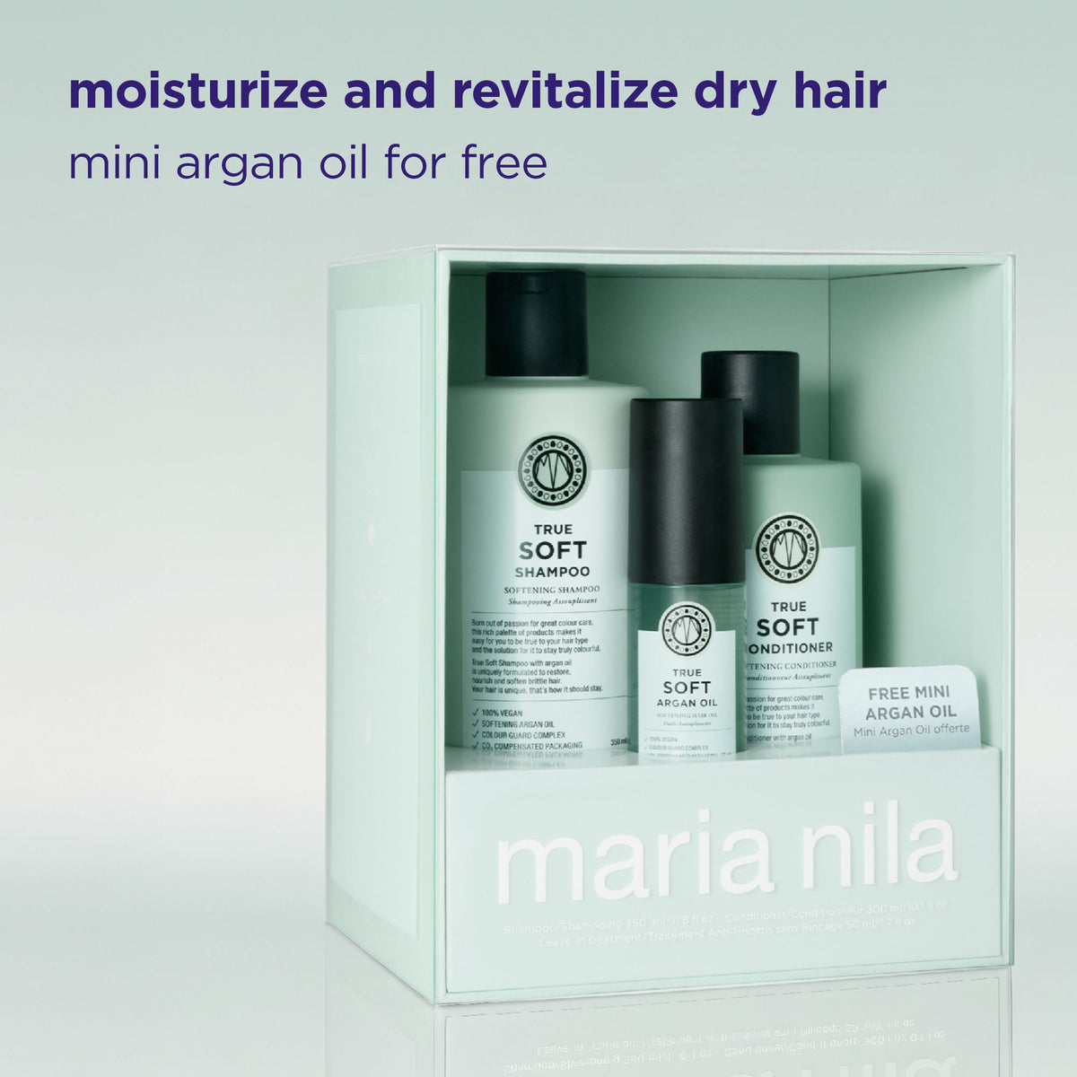 Information related to Maria Nila True Soft Beauty Box (Limited Edition)