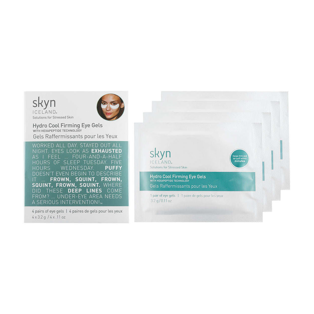 Skyn Iceland Hydro Cool Firming Eye Gels 4-pack main image