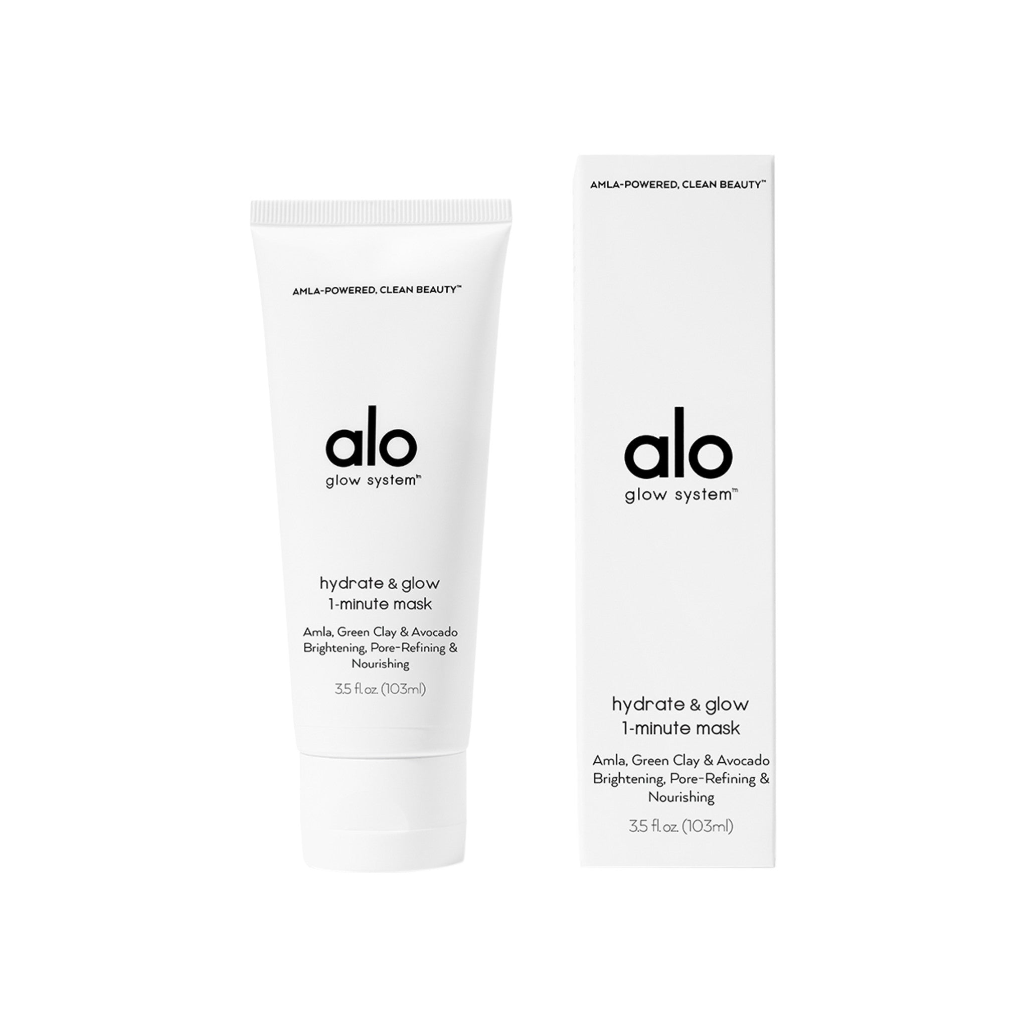 Alo Hydrate and Glow Face Mask main image.