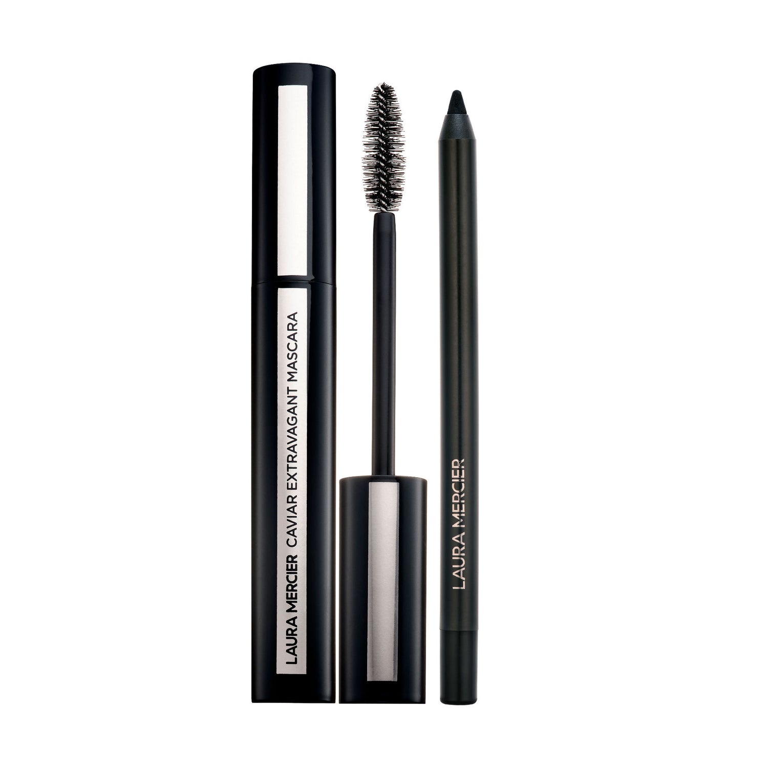 Image of an open Laura Mercier Caviar Cravings Eye Essentials (Limited Edition)