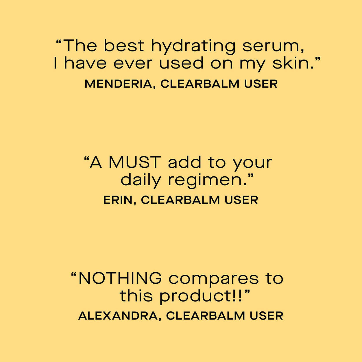 Information related to BalmLabs ClearBalm Serum Hydrator