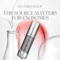 A shade comparison of SkinMedica TNS Recovery Complex