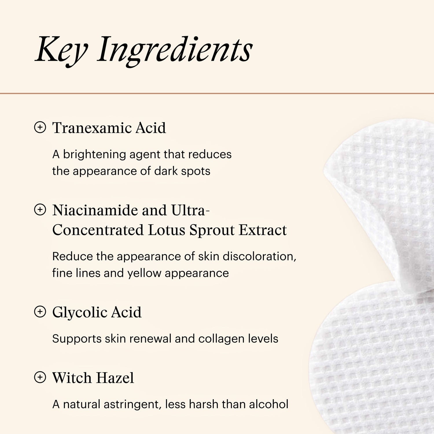 Information related to SkinMedica Even & Correct Brightening Treatment Pads