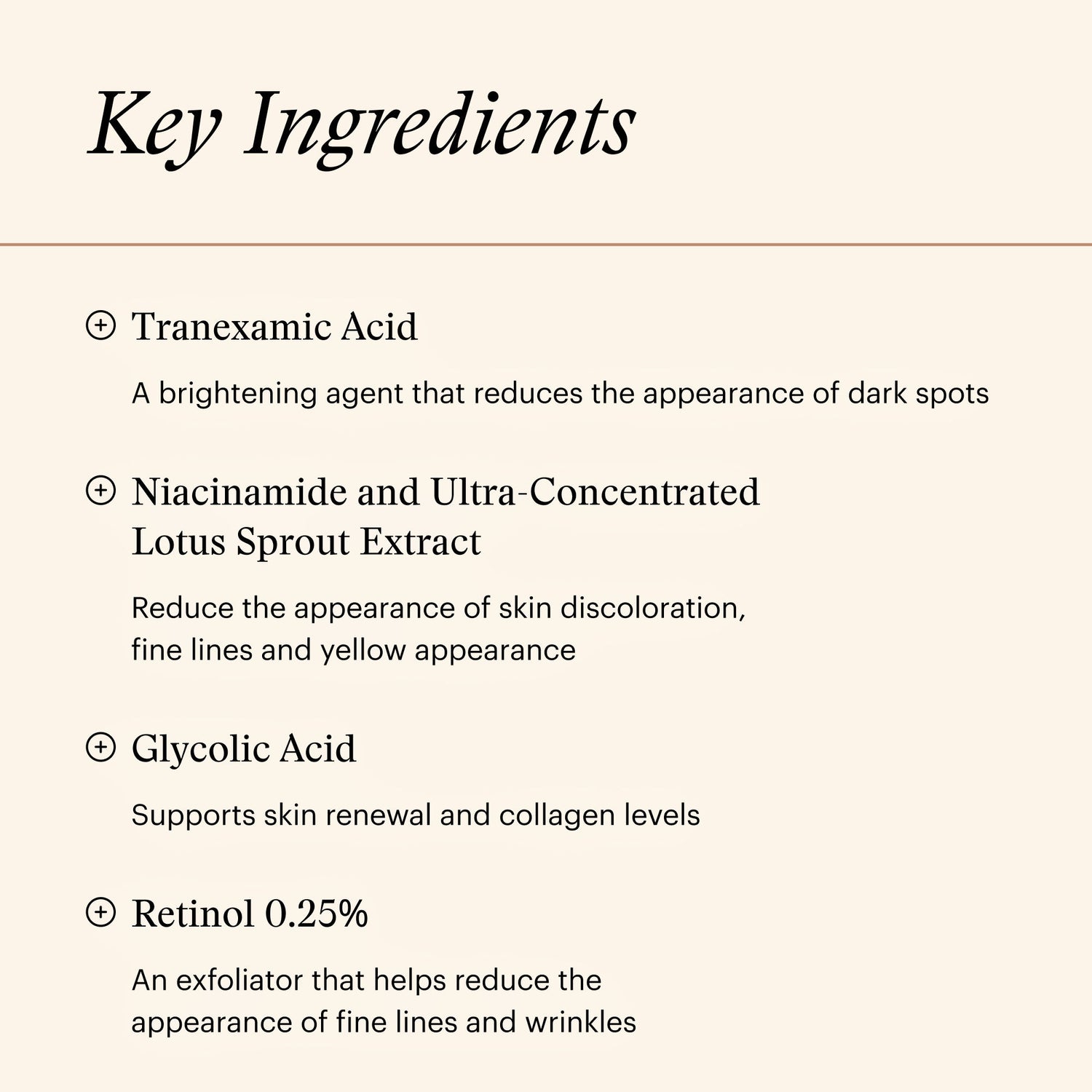 Information related to SkinMedica Even & Correct Dark Spot Cream