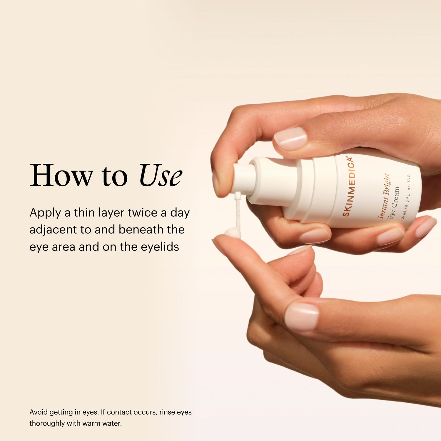 Information related to SkinMedica Instant Bright Eye Cream