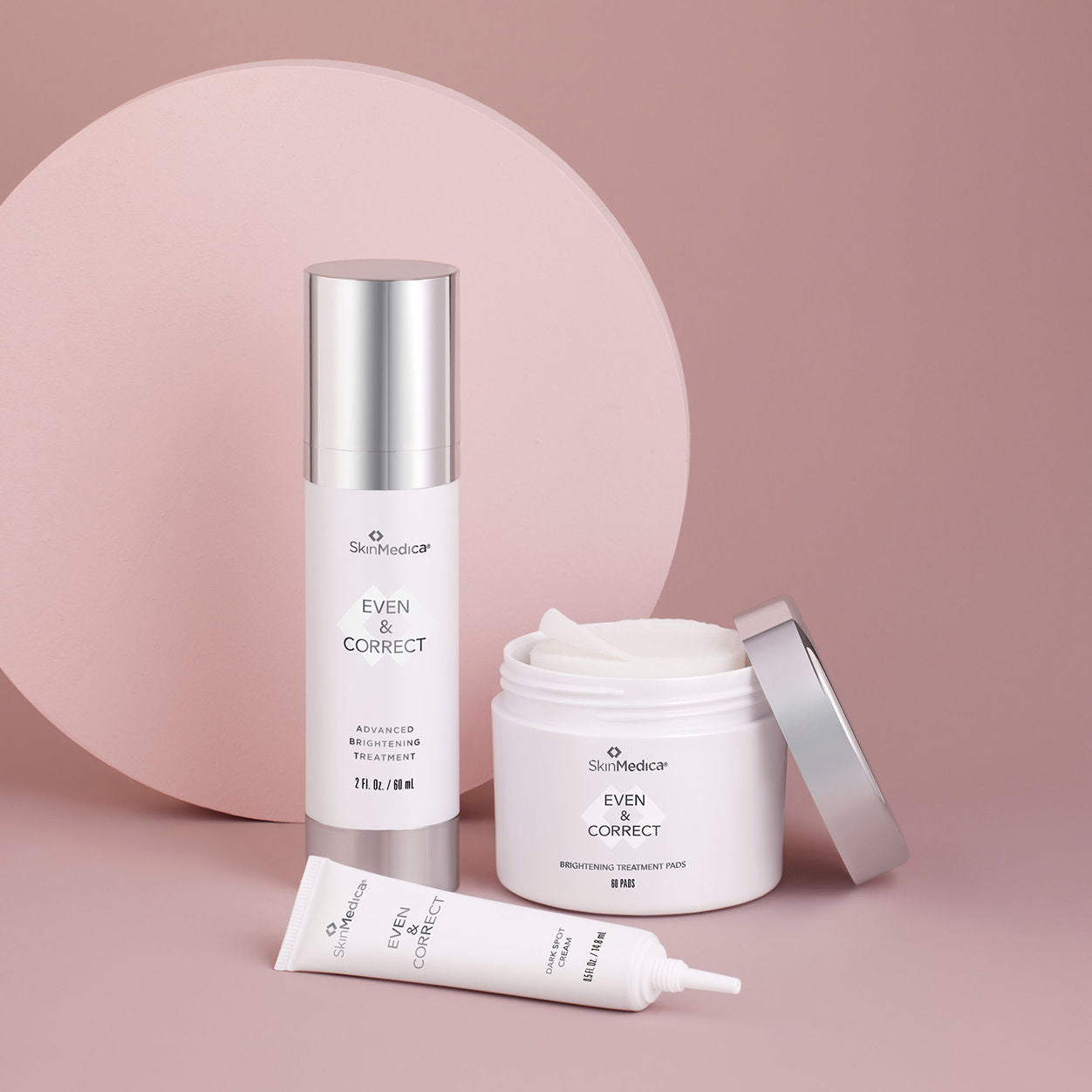 Lifestyle image of SkinMedica Even & Correct Brightening Treatment Pads