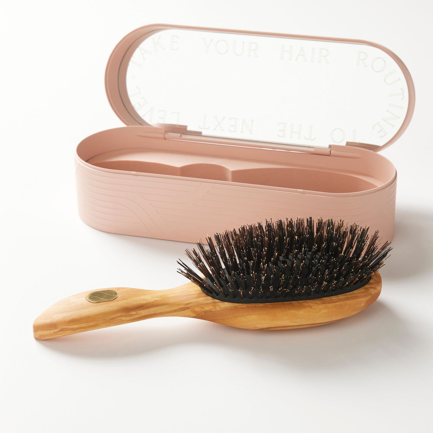 Top-view image of Altesse Studio Beaute Classic Repair & Shine Brush for Fine to Medium Hair
