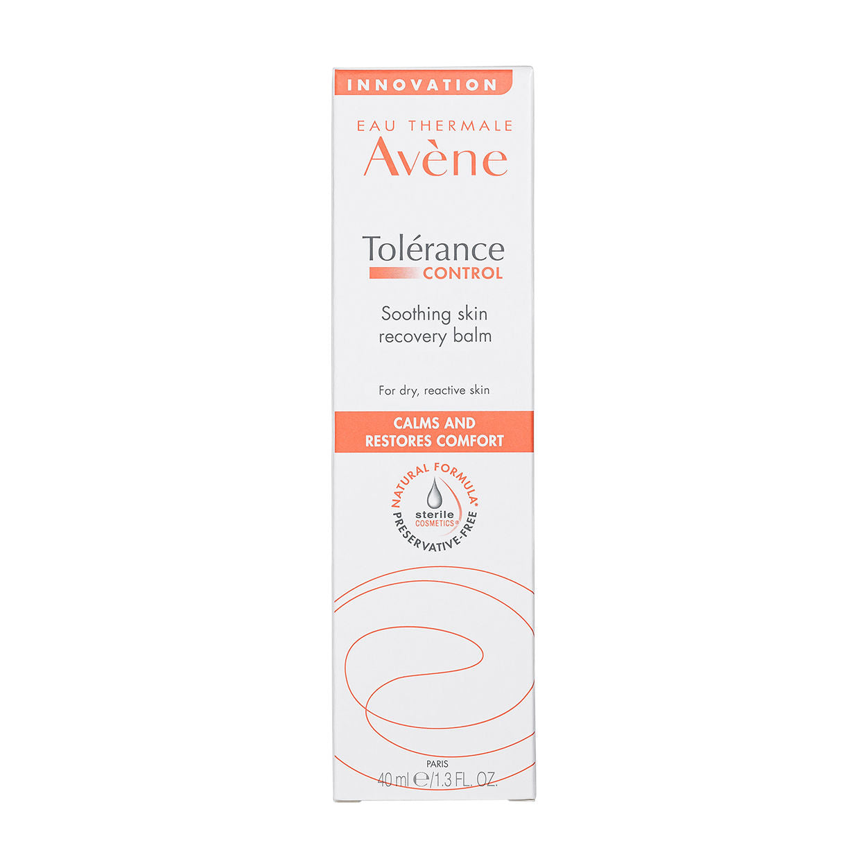 Image of the Avène Tolerance Control Skin Recovery Balm box