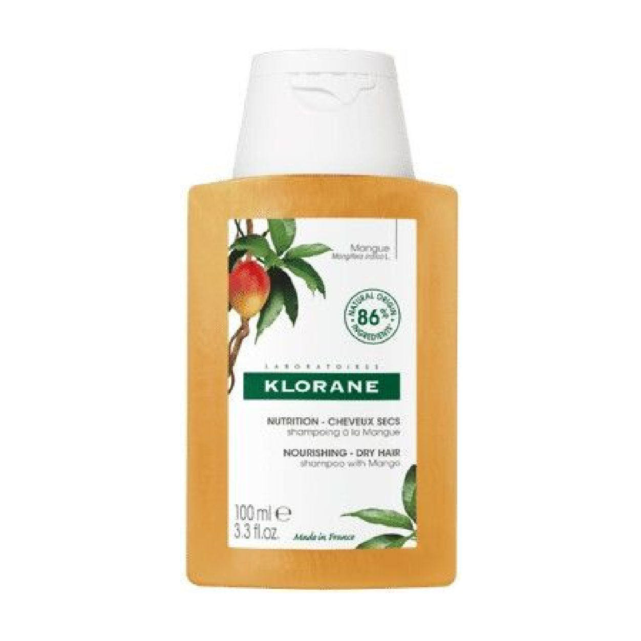 Klorane Mango Butter Shampoo 3.3oz main image