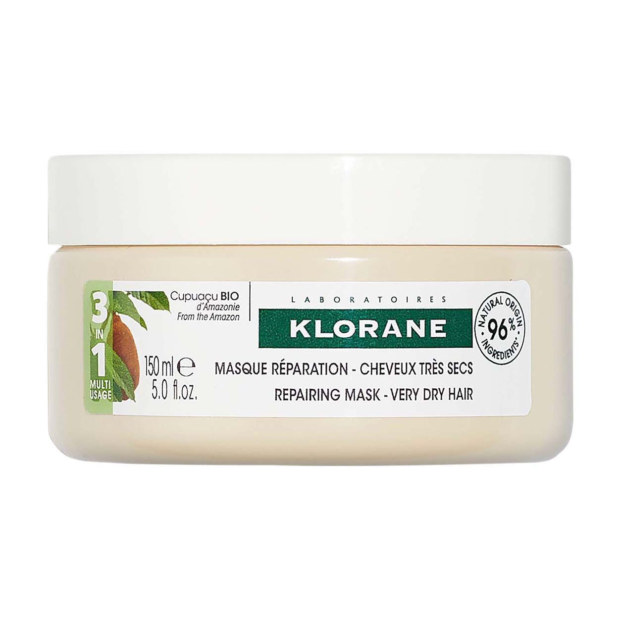 Klorane 3-in-1 Hair Mask With Cupuaçu Butter main image