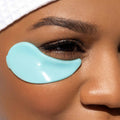 Model image of Klorane Smoothing and Soothing Eye Patches With Cornflower and Hyaluronic Acid