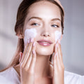 Model image of Sisley-Paris Phyto-Blanc La Mousse Brightening Cleansing Foam-in-Cream