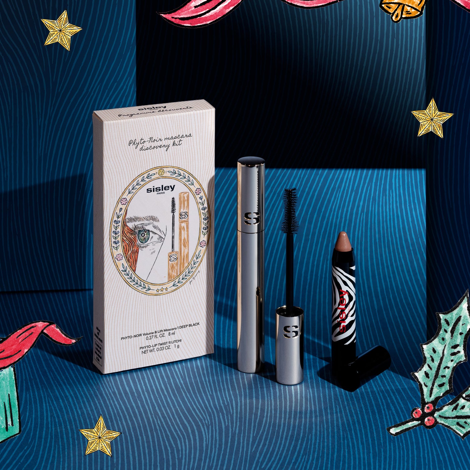 Image of the Sisley-Paris Phyto-Noir Mascara Discovery Set box